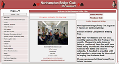 Desktop Screenshot of northamptonbridge.org.uk