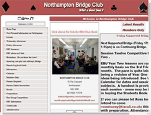 Tablet Screenshot of northamptonbridge.org.uk